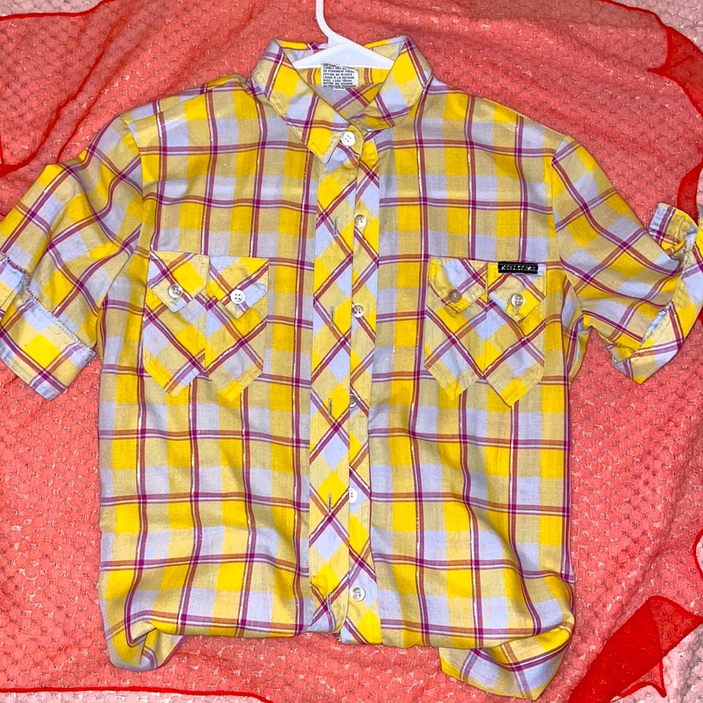 Plaid top!